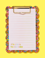 Happy Confetti Mini Clipboard