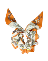 Buggy Hair Scrunchie-Orange