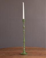 Beatriz Ball Large Candlestick Holder-Leaf Green