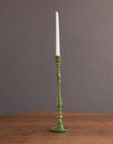 Beatriz Ball Crosby Medium Candlestick Holder-Leaf Green