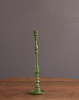 Beatriz Ball Crosby Medium Candlestick Holder-Leaf Green