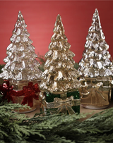 Green LED Rotating Christmas Tree