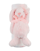 Bow Bunny Swaddle and Rattle