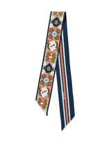 Saturday Silks Auburn All-Star Skinny Scarf