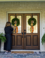 Saturday Silks Texas Longhorns Wreath Scarf