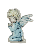Tny Wings I Angel Acrylic Cutout--Large Blue