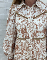 Tolie Button Dress