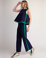 Green Stripe Swingtop Set