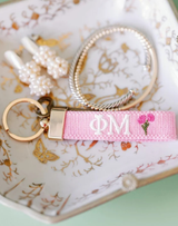 Phi Mu Keychain