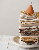 Cotton Floral Tea Towel