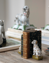 Stoneware Vintage Dog-Floral