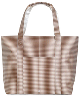 TRVL Jumbo Tote-Gingham Coco
