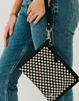 Veda Woven Crossbody Bag