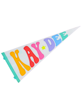Rainbow Pennant Sorority Flags
