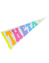 Rainbow Pennant Sorority Flags