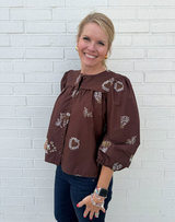 Heart Star Sun Blouse