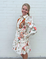 Mirrored Bird Dress