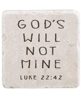 Stone Block: Luke 22:42