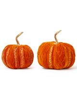 Orange Small Braided Pumpkin