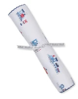 Toot Toot Burp Cloth