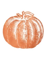 Die Cut Pumpkin Placemat
