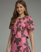 Bold Maple Leaf Pink Set