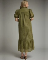 Gina All Eyelet Dress- Extended Sizes