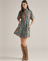 Bouquet Button Down Dress