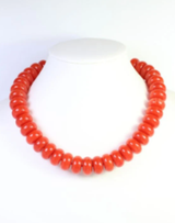 Pipestone Marble Beaded Necklace