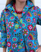 Trinidad Crop Sleeve Blouse