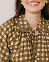 Willa Gingham Top