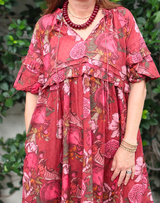 Charlotte Pomegranate Dress