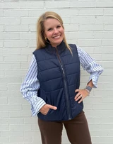 Quilted Reversible Vest
