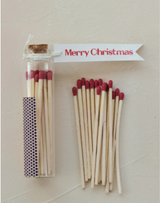 Match Holder With Tag Glass Bottle