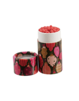 Matches Tube Box with Holiday Pattern