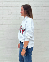 Plaid Merry Sweatshirt