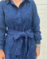 Embroidered Lace Dress