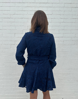 Embroidered Lace Dress