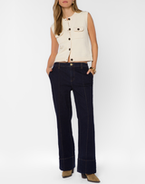 Gretchen Vest- Cream