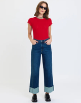 Pleaser High Rise Ankle Jean