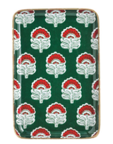 Christmas Metal Tidbit Plate