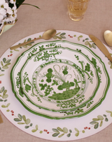 Beatriz Ball Set of 4 Vida Faenza Dinner Plate-Green