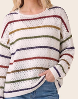 Raine Striped Sweater