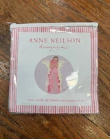 Anne Nielson Pink Angel Needlepoint Kit