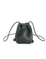 Small Pleated Crossbody-Beige