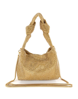 Knot Evening Bag-Gold