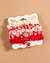 Scrunchie Charm Set- Peppermint