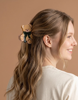 Teddy Bear Theo Claw Clip