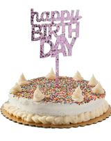 Happy Birthday Cake Topper