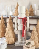 48" Wicker Nutcracker - IN STORE PICKUP ONLY